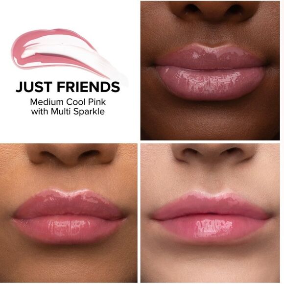 π·βToo Faced Just Friends Lip Injection Power Plumping Lip Gloss New FullSz - Picture 4 of 5